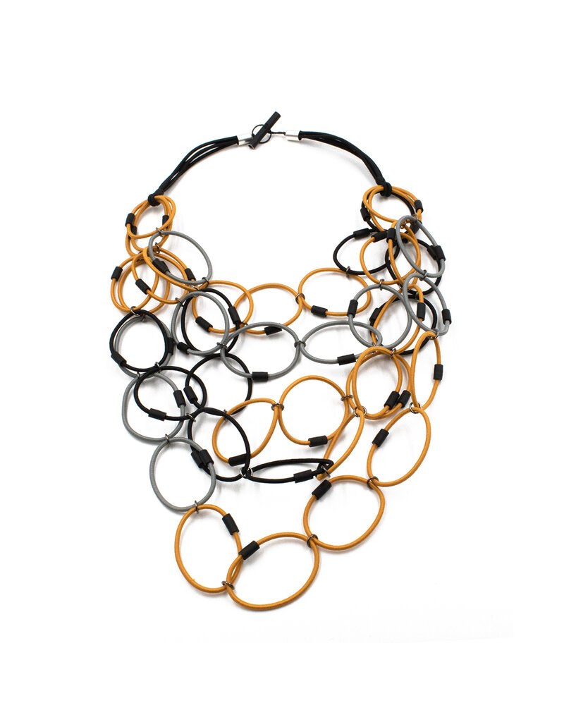 Christina Brampti Multi layered hoops N