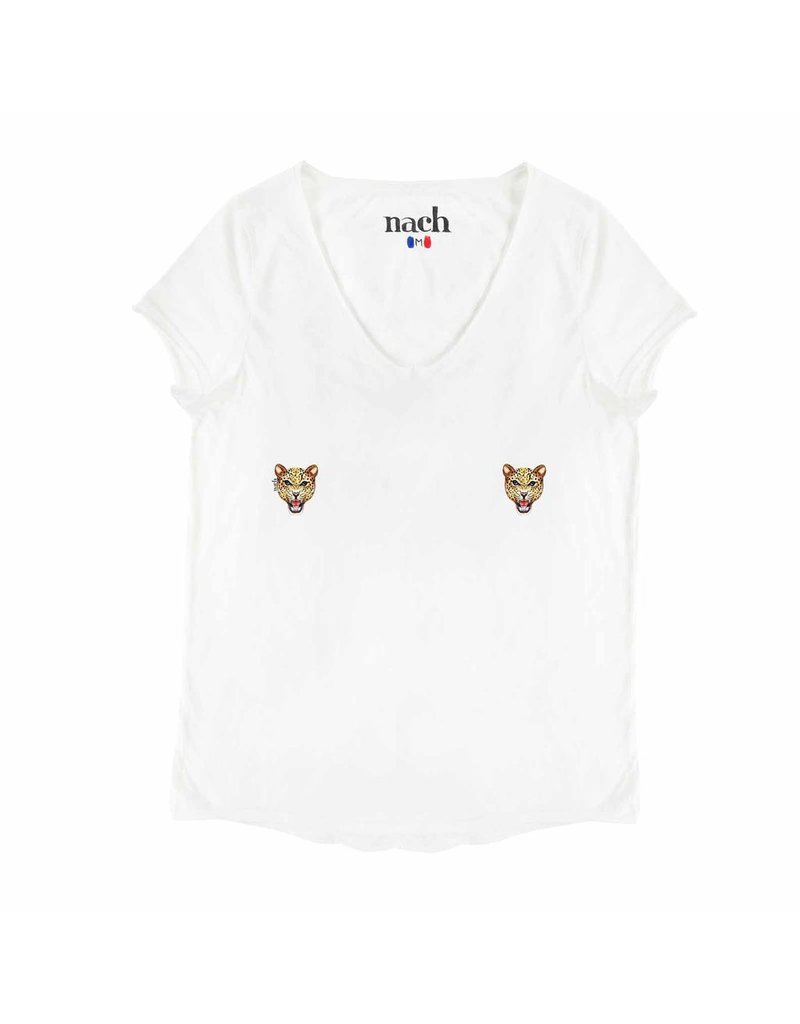 Nach Leopard head TSHIRT