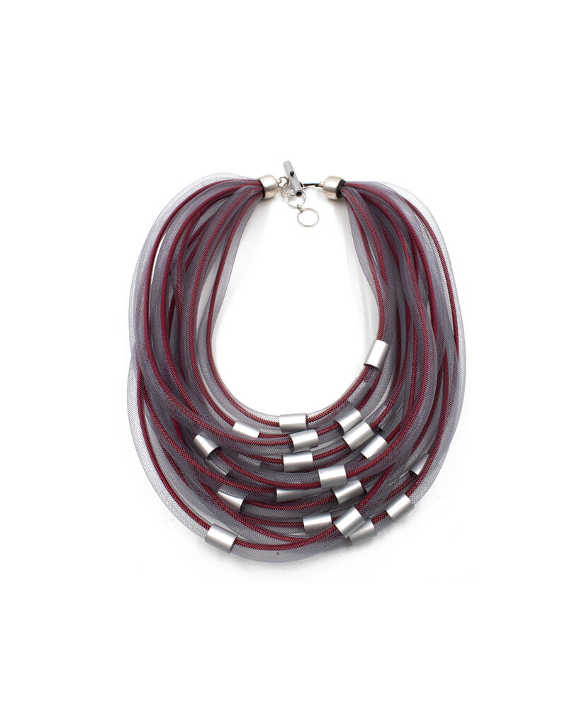 Christina Brampti Mesh rope aluminum small tube N