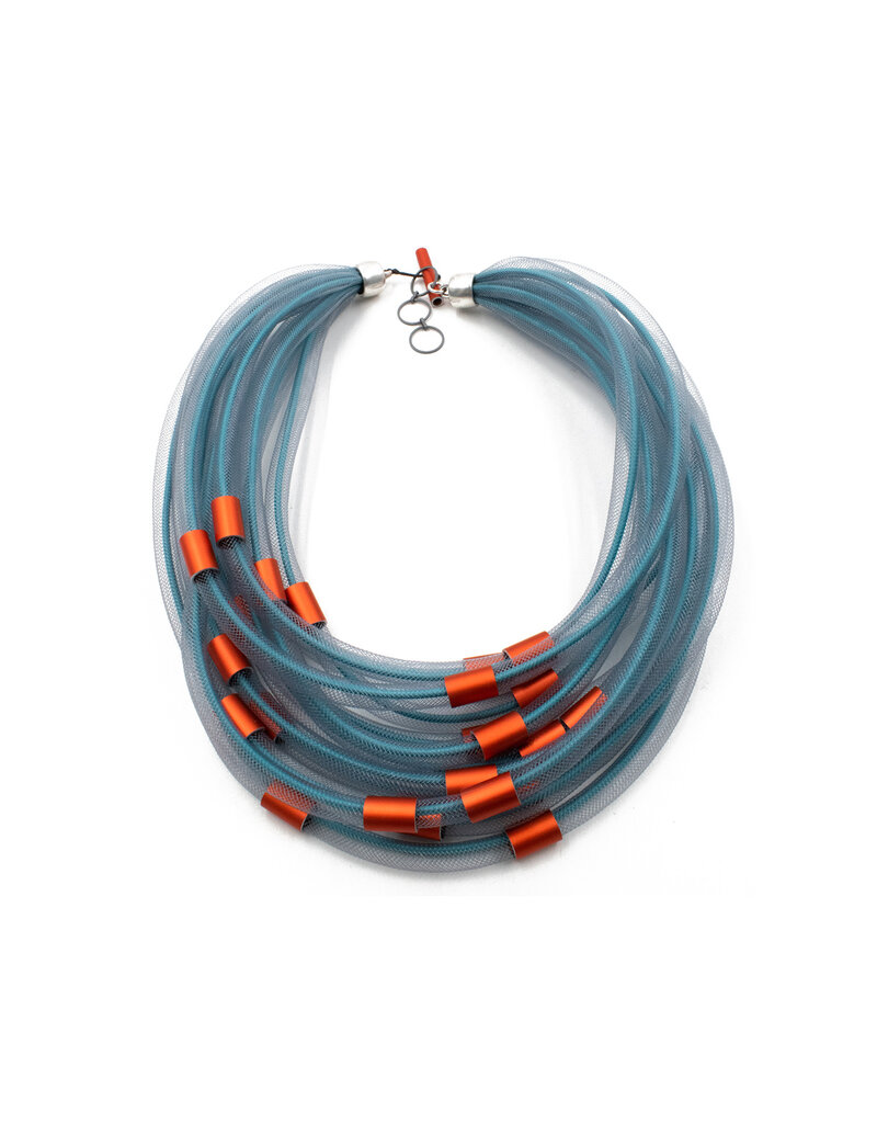 Christina Brampti Mesh rope aluminum small tube N