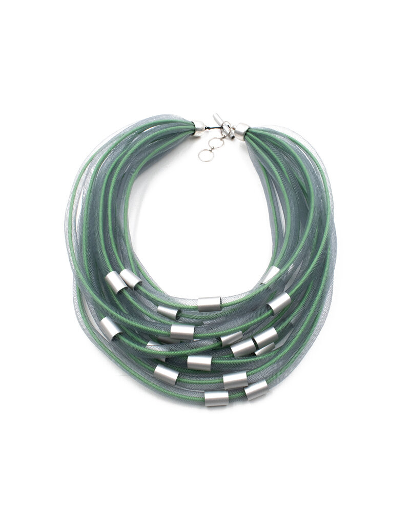 Christina Brampti Mesh rope aluminum small tube N