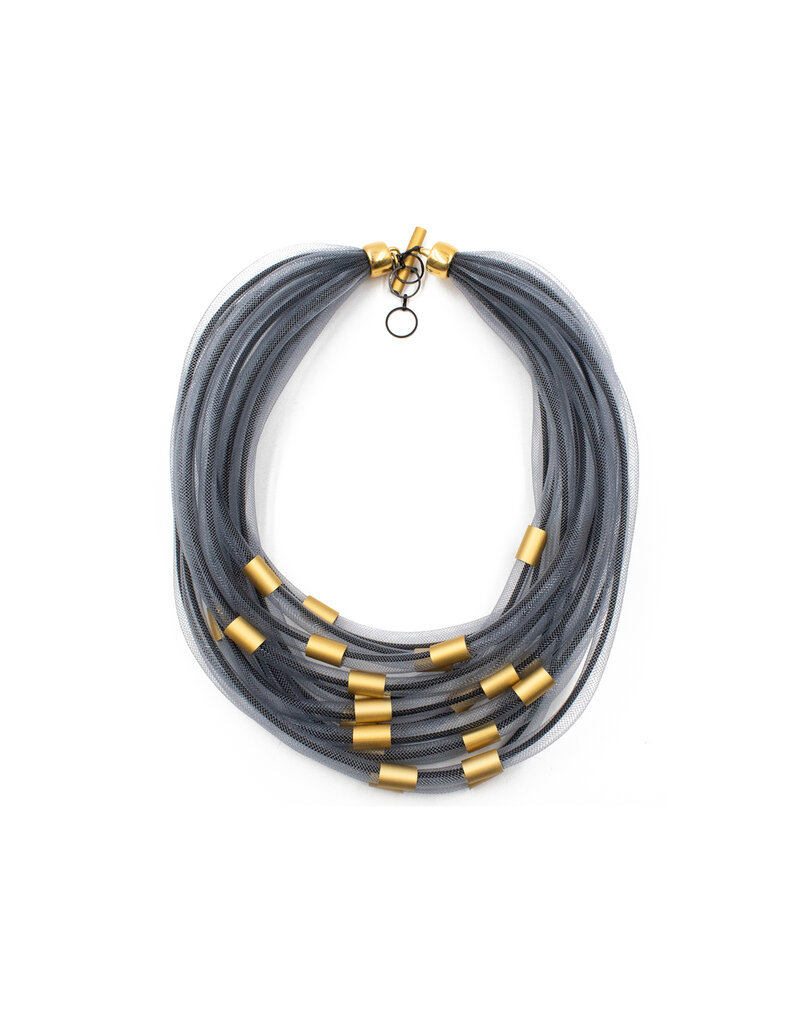 Christina Brampti Mesh rope aluminum small tube N