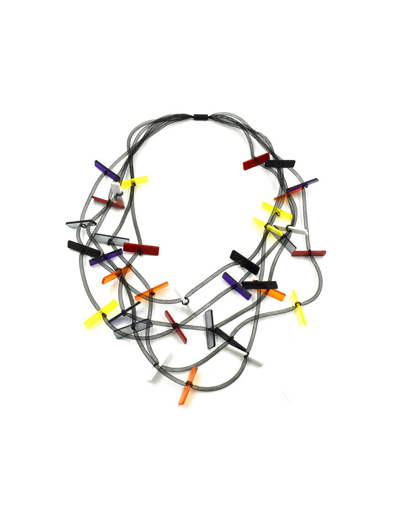 Christina Brampti Mesh thin multi acrylic N