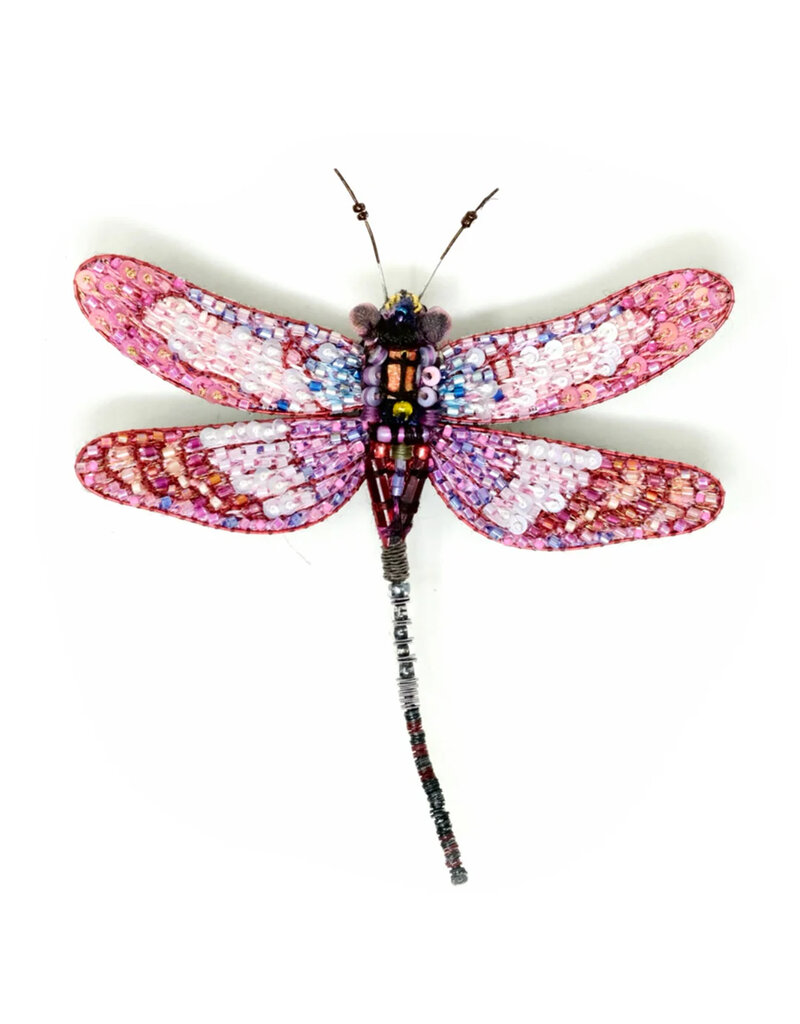 Trovelore ROSEATE SKIMMER DRAGONFLY BR
