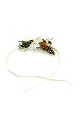 Trovelore SPOTTED FEATHER CORSAGE BR