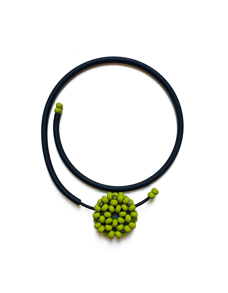 Jolly TECC14 wrap glass bead flower N