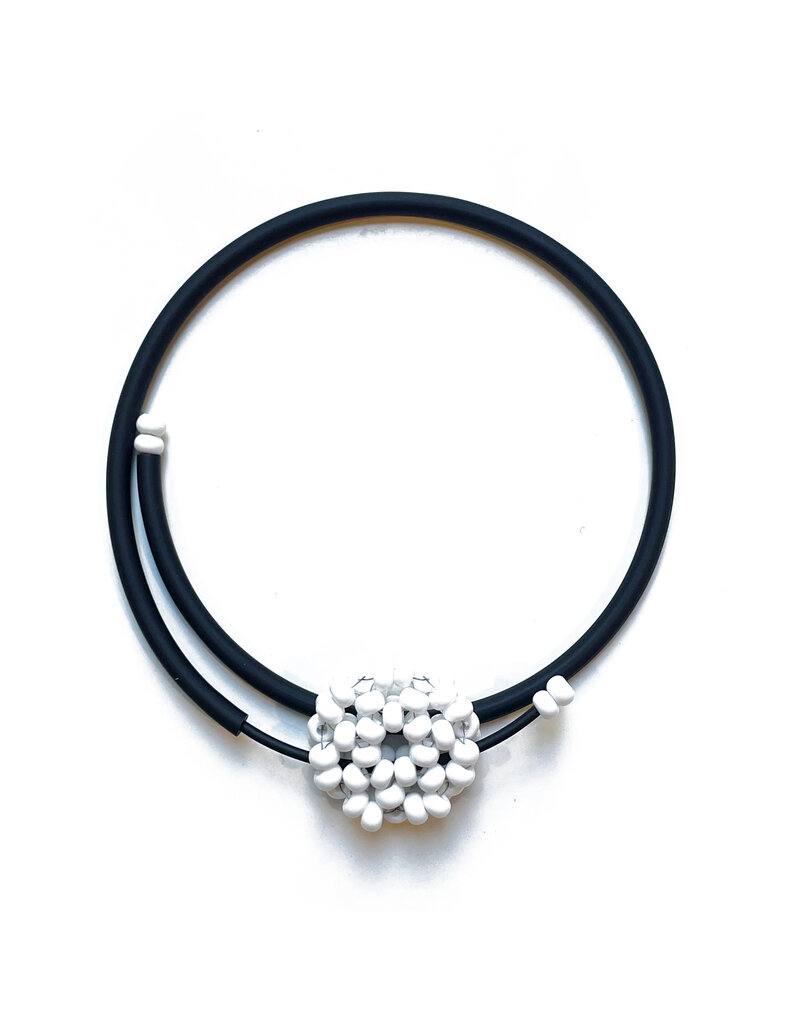 Jolly TECC14 wrap glass bead flower N