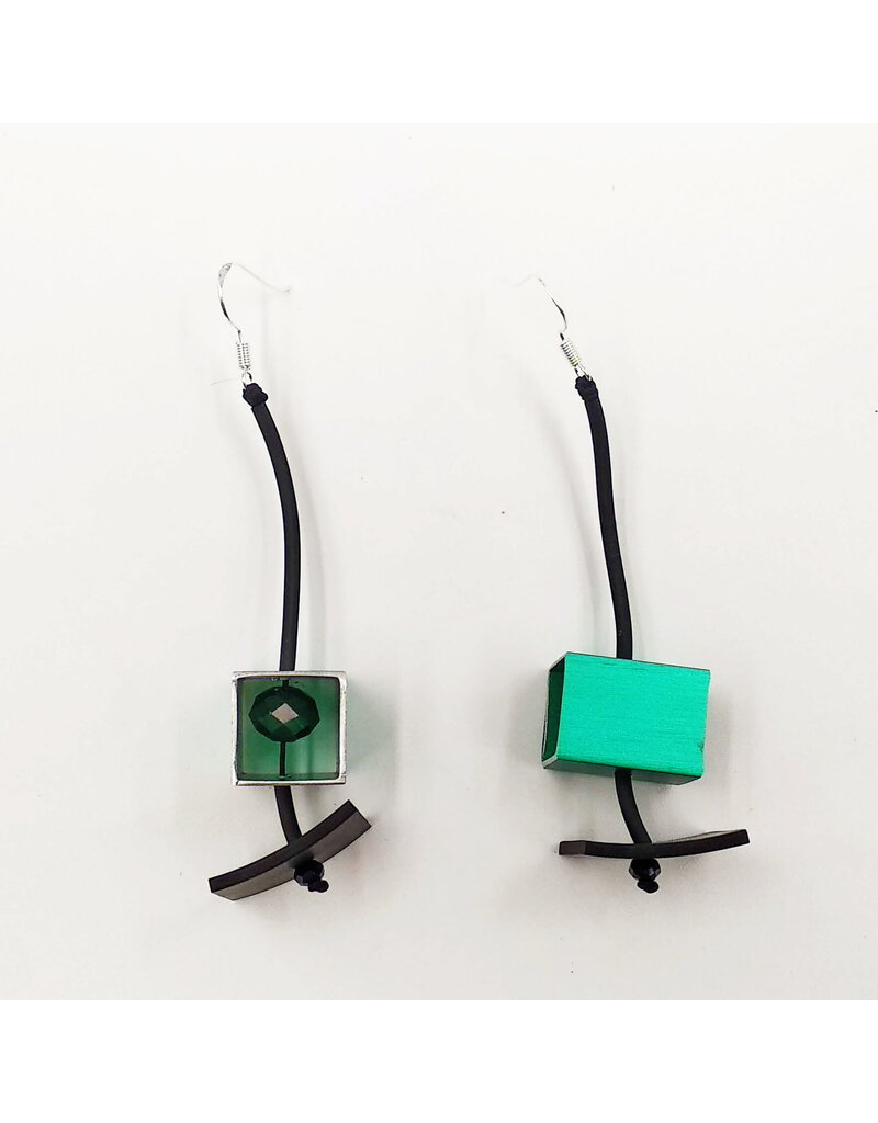 Christina Brampti Aluminium rectangle tube PVC bead E