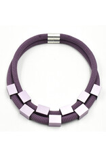 Christina Brampti Aluminium rectangle two rope magnet N