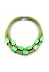 Christina Brampti Aluminium rectangle two rope magnet N
