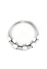 Christina Brampti Aluminium rectangle two rope magnet N