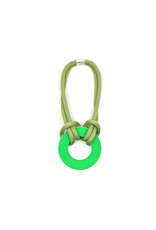 Christina Brampti Climb cord plexiglass circle short N