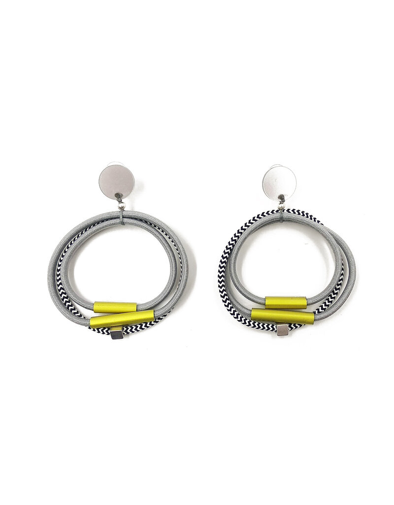 Christina Brampti Loop aluminium tube cube E