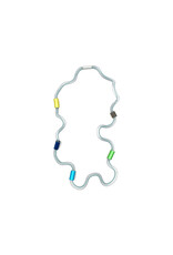 Christina Brampti Serpentine mesh and alluminium tube N