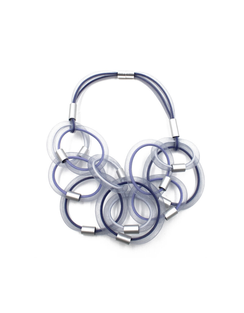Christina Brampti Double strand mesh rings N