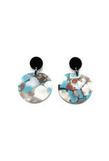 Christina Brampti Double circle drop small E