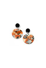 Christina Brampti Double circle drop small E