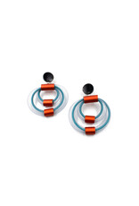Christina Brampti Double mesh hoop E