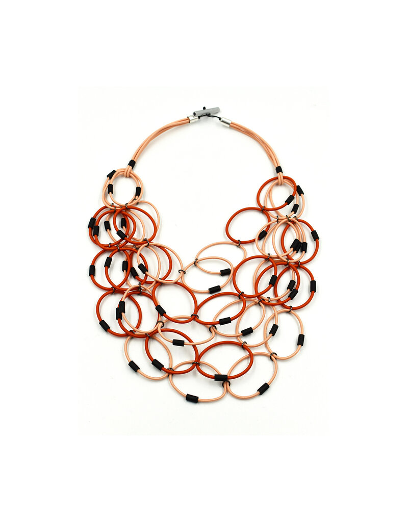 Christina Brampti Multi layered hoops N