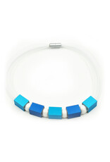 Christina Brampti Mesh cube encased bead N