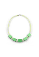 Christina Brampti Mesh cube encased bead N