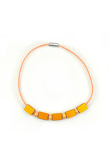 Christina Brampti Mesh cube encased bead N