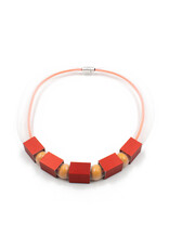 Christina Brampti Mesh cube encased bead N