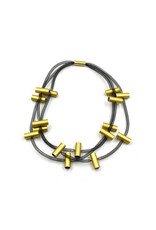 Christina Brampti Mesh thin elevate tube collar N