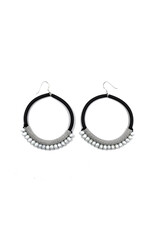 Christina Brampti Crystal hoop mesh E