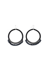 Christina Brampti Crystal hoop mesh E
