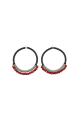 Christina Brampti Crystal hoop mesh E