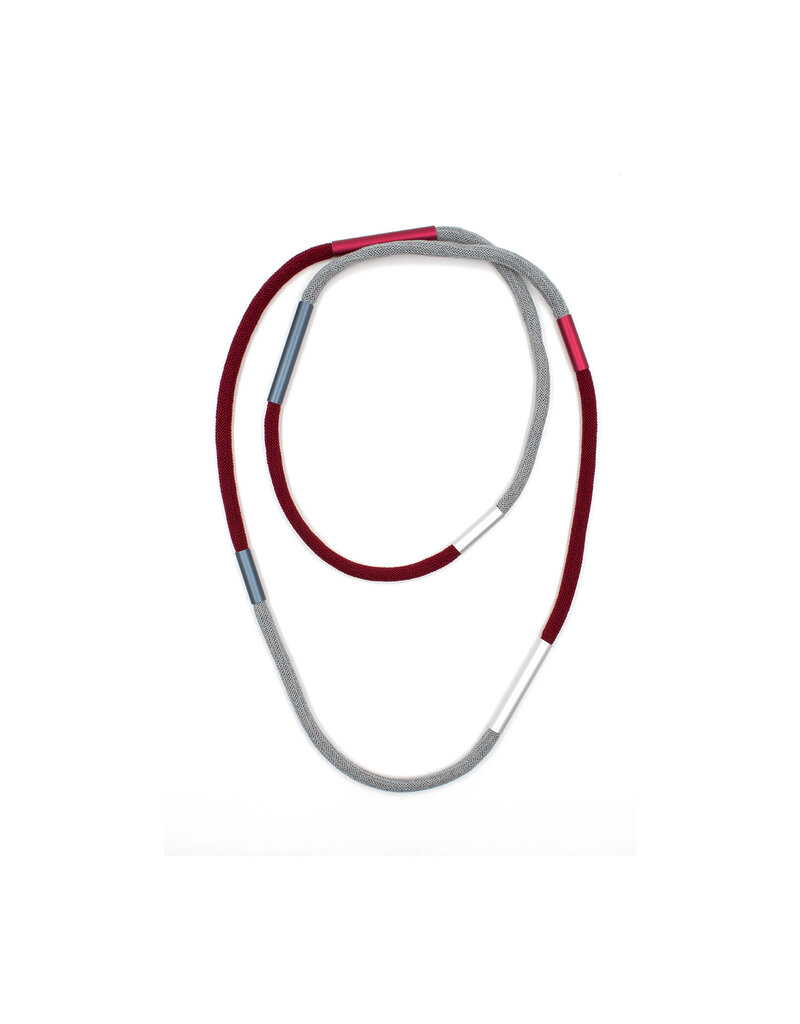 Christina Brampti Aluminium multi colour tube long N