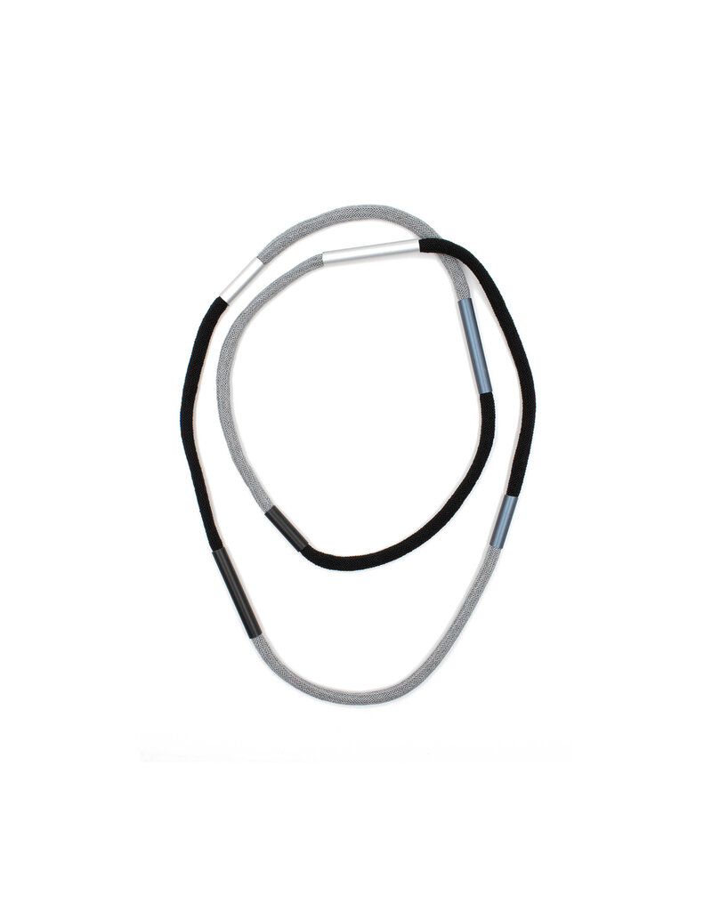 Christina Brampti Aluminium multi colour tube long N