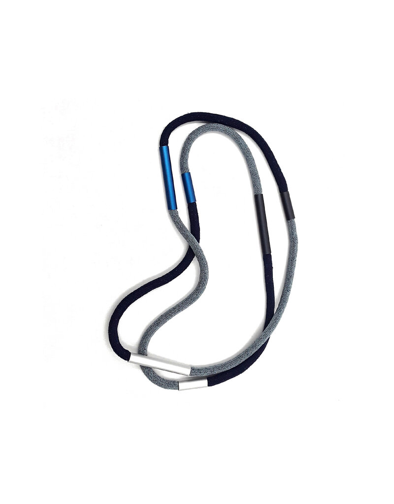 Christina Brampti Aluminium multi colour tube long N