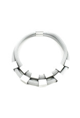 Christina Brampti Aluminium rectangle two rope magnet N