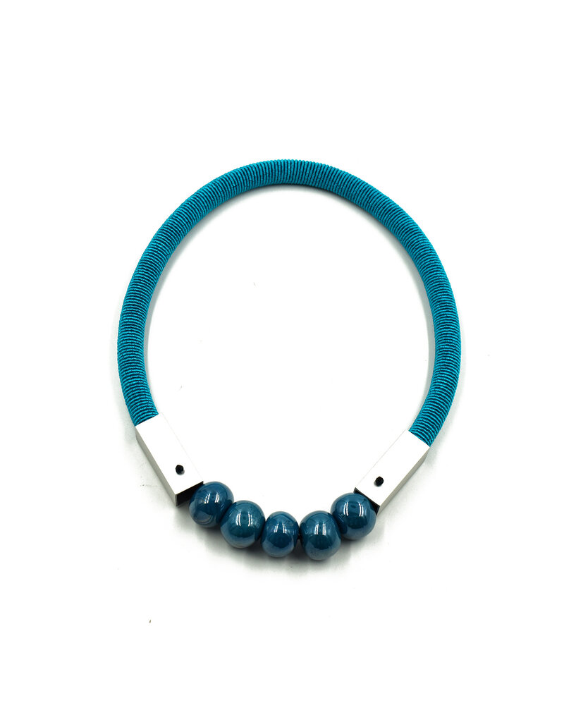 Christina Brampti Aluminium ceramic pearl short N