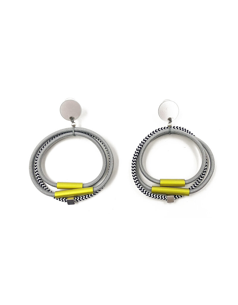 Christina Brampti Loop aluminium tube cube E