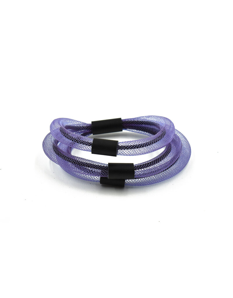 Christina Brampti Mesh cord aluminum B