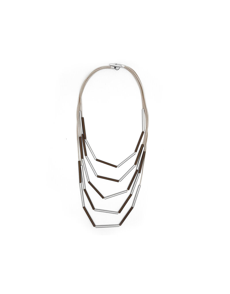 Christina Brampti Multiple tube long cord N