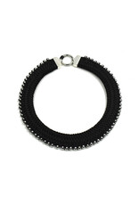 Christina Brampti Bead edge collar choker N