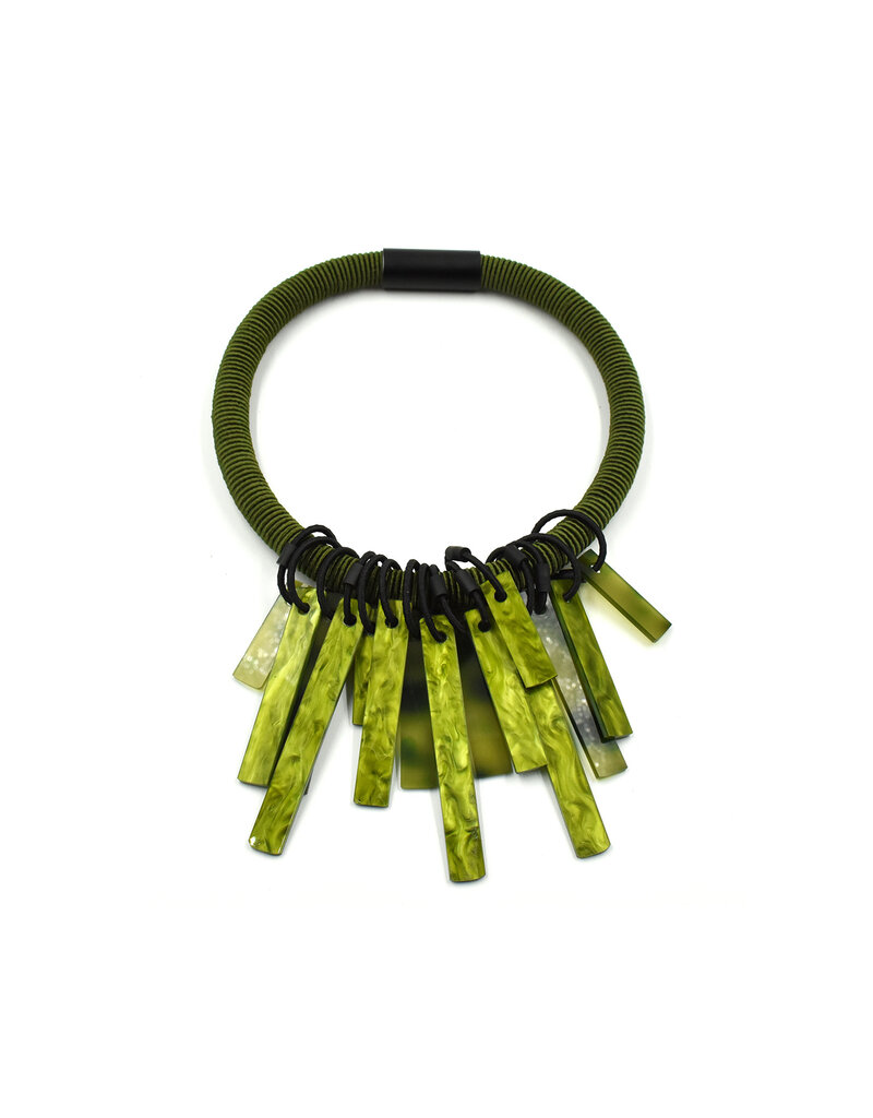 Christina Brampti Linear mirror silk cord N