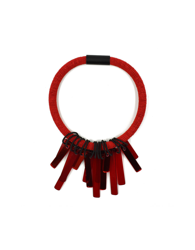 Christina Brampti Linear mirror silk cord N