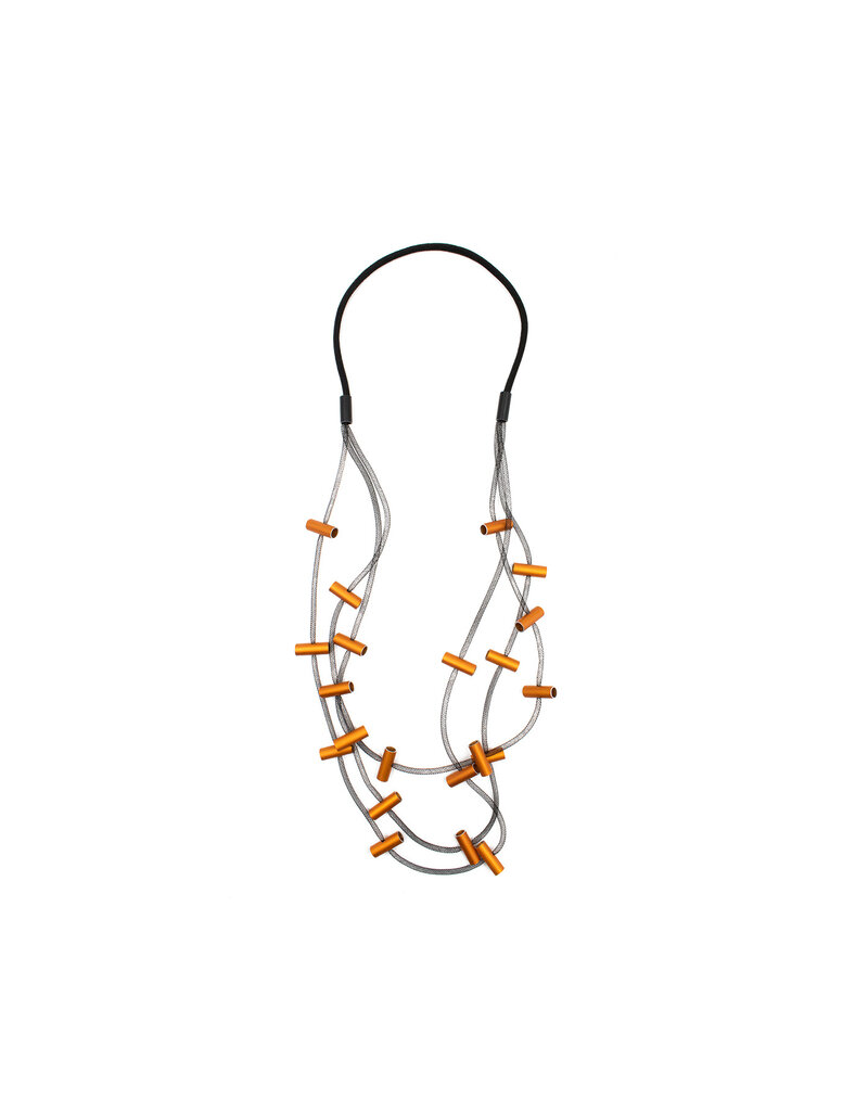 Christina Brampti Mesh hanging tubes N