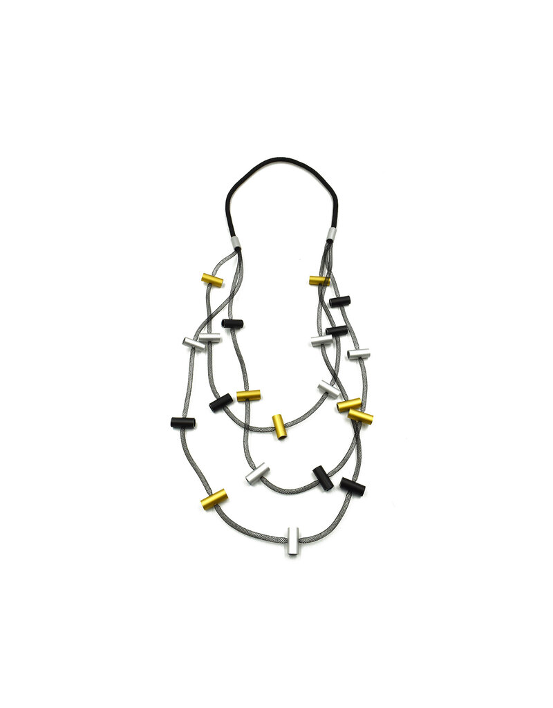 Christina Brampti Mesh hanging tubes N