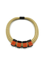 Christina Brampti Glass quad tube thick cord N