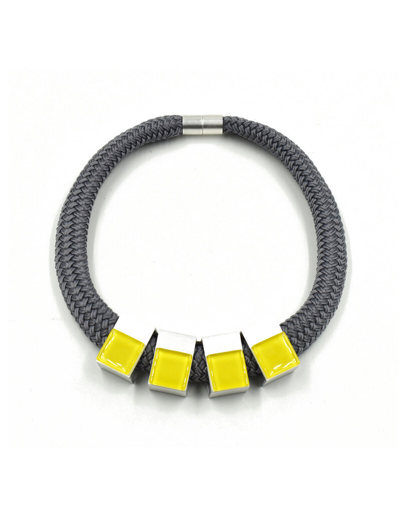 Christina Brampti Glass quad tube thick cord N