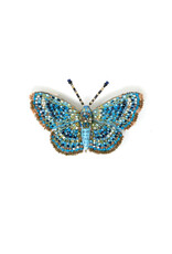 Trovelore ROUNDED METALMARK BUTTERFLY BR