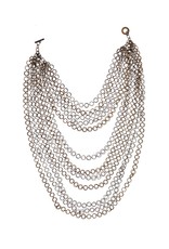 Monica Trevisi Steel layered mini loop N