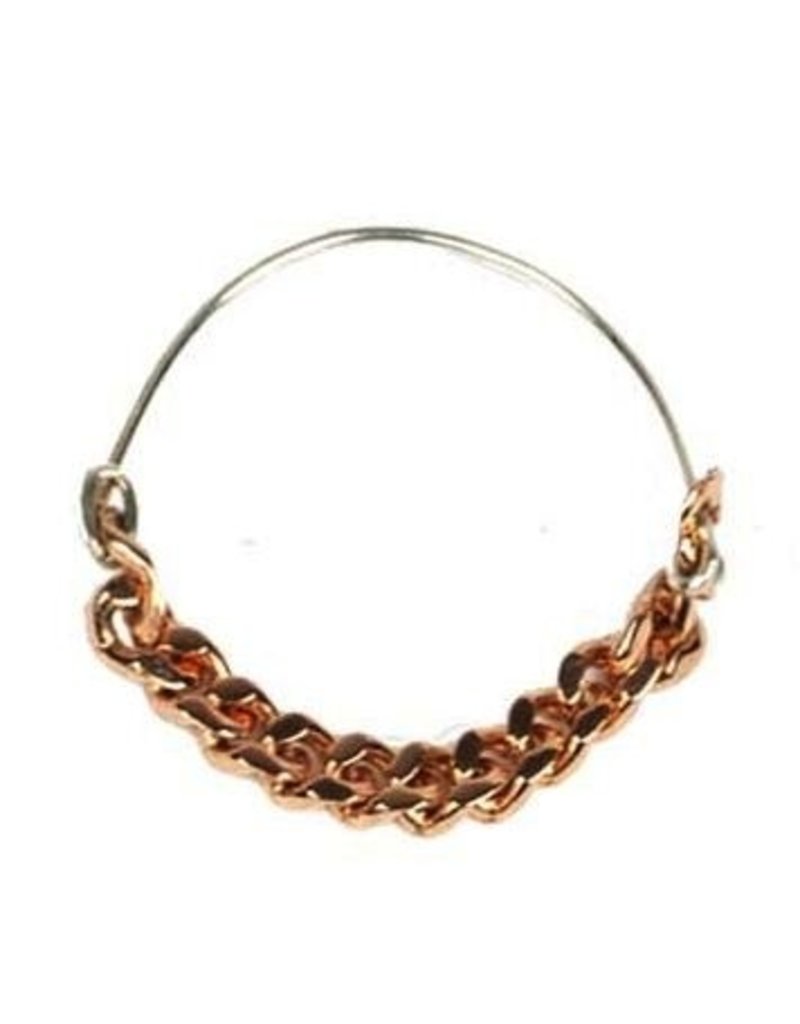BEE brass chain pink gold R