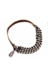 BURMA 2 chain old silver B